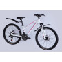 Велосипед Formula 24" BLACKWOOD DD FR рама-12,5" AL 2026 біло-рожевий (OPS-FR-24-444)