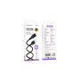Дата кабель USB 2.0 AM to Micro 5P 1.0m silicone black BOROFONE (6941991115417)