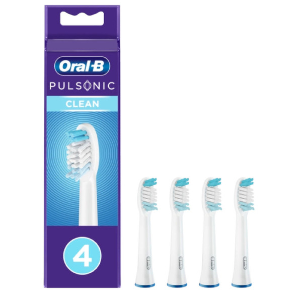Насадка для зубної щітки Oral-B Pulsonic Clean SR32C 4 шт (4210201299851)