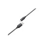 Дата кабель USB 2.0 AM to USB-C 1.2m 3A TPE black Acefast (6974316283812)