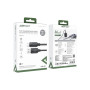 Дата кабель USB 2.0 AM to USB-C 1.2m 3A TPE black Acefast (6974316283812)