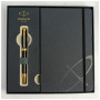 Ручка кулькова Parker INGENUITY Black Lacquer GT BP + блокнот Parker + подар.упак. GIFT24 (60 032b24) Ручка кулькова Parker INGENUITY Black Lacquer GT BP + блокнот Parker + подар.упак. GIFT24 (60 032b24)