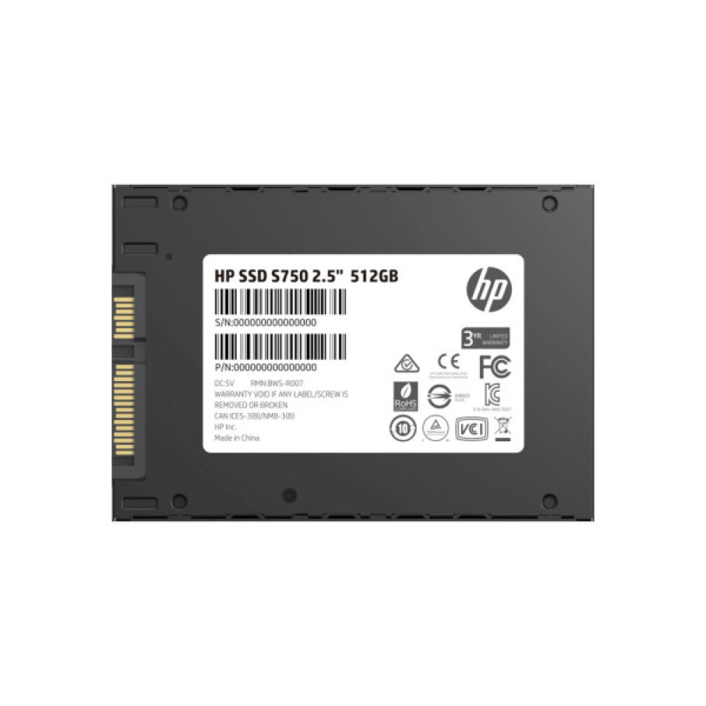 Накопичувач SSD 2.5" 512GB S750 HP (16L53AA)