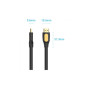 Кабель мультимедійний HDMI M to HDMI M 10.0m V2.0 4K60Hz PVC black Vention (ALIBL)