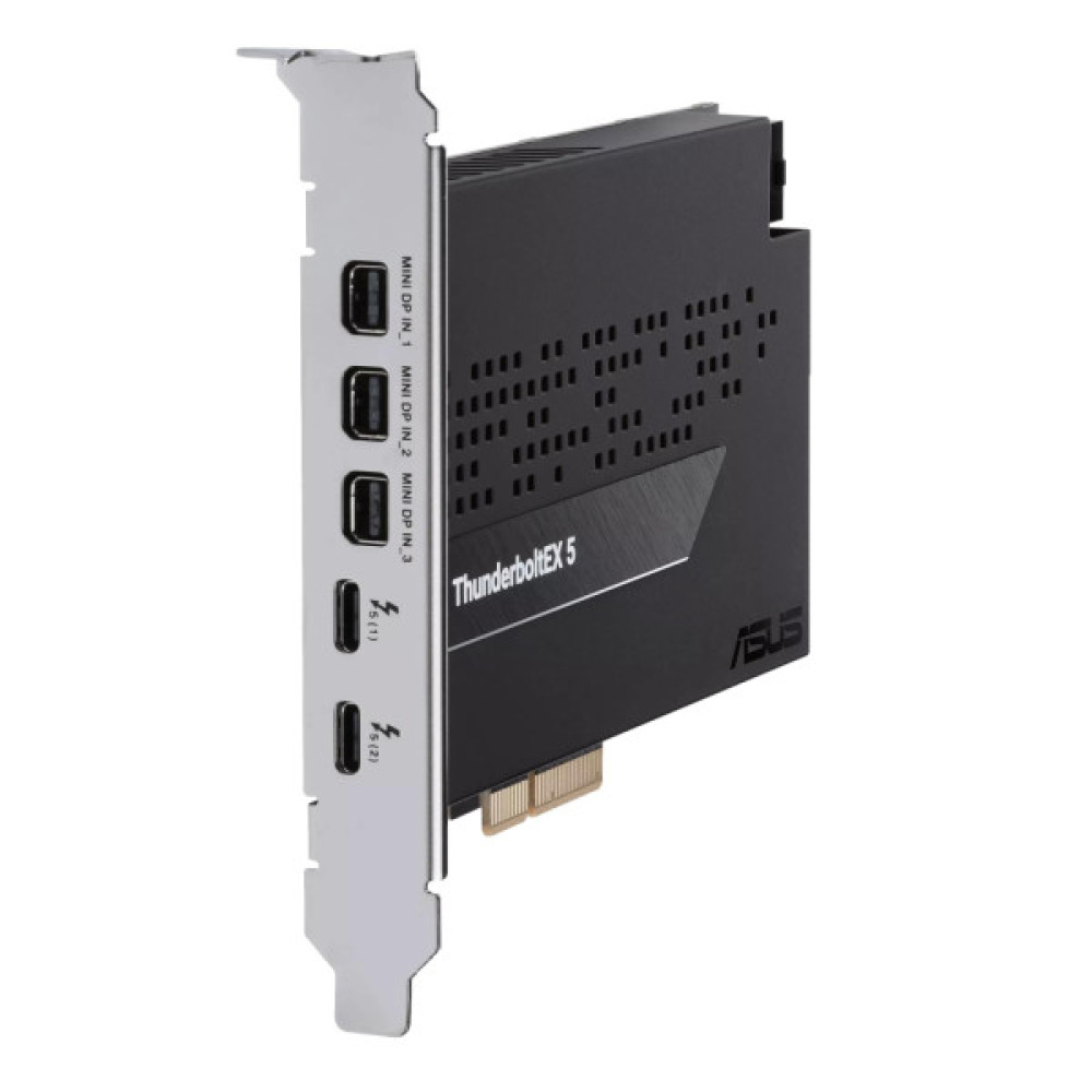 Плата розширення ASUS ThunderboltEX 5 USB Type-C PCIe 4.0 X4 Expansion Card (90MC0E50-M0EAY0)
