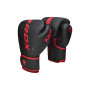 Боксерські рукавички RDX F6 Kara Matte Red 8 унцій (BGR-F6MR-8OZ)