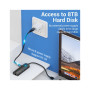 Концентратор Vention USB 3.1 Type-C to 3xUSB 3.0+MicroUSB+RJ45 100M Ethernet black (TGPBB) Концентратор Vention USB 3.1 Type-C to 3xUSB 3.0+MicroUSB+RJ45 100M Ethernet black (TGPBB)