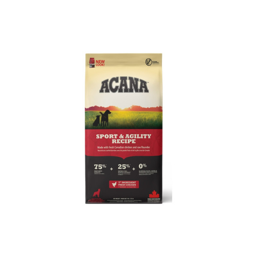 Сухий корм для собак ACANA Sport&Agility Recipe 17 кг (0064992530174)