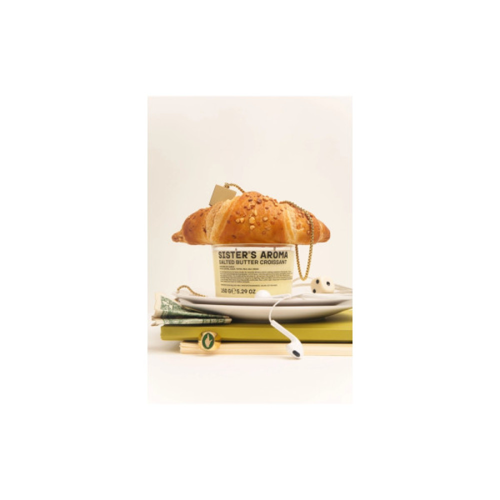 Ароматична свічка Sister's Aroma Salted Butter Croissant 150 г (4820227785438)