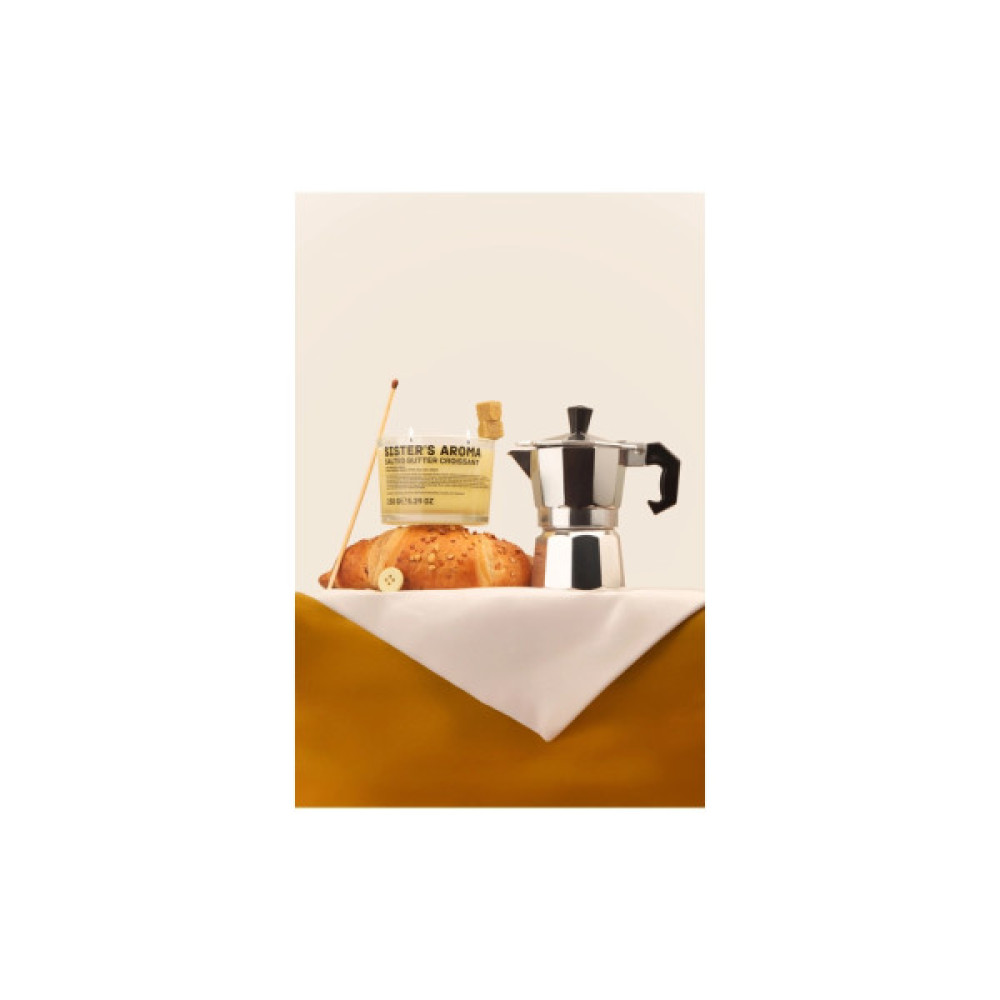 Ароматична свічка Sister's Aroma Salted Butter Croissant 150 г (4820227785438)