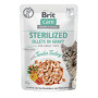 Вологий корм для кішок Brit Care Sterilized Fillets in Gravy Tender Turkey (8595602565306) Вологий корм для кішок Brit Care Sterilized Fillets in Gravy Tender Turkey (8595602565306)