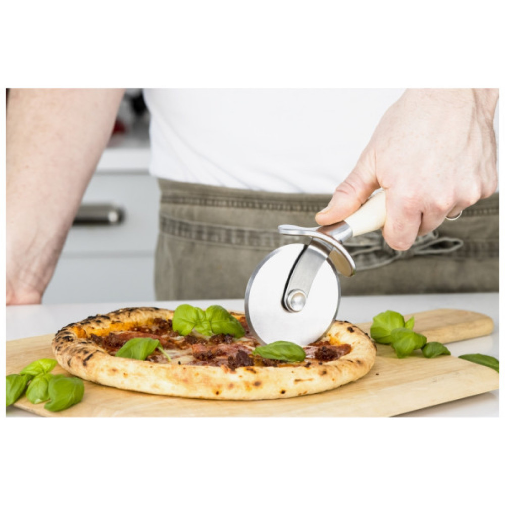 Ніж для піци KitchenAid Coreline, 22,7 см, кремовий (KAG113OHACE)