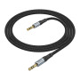 Кабель мультимедійний 3.5mm M to 3.5mm M 1.0m Black HOCO (6942007608800)