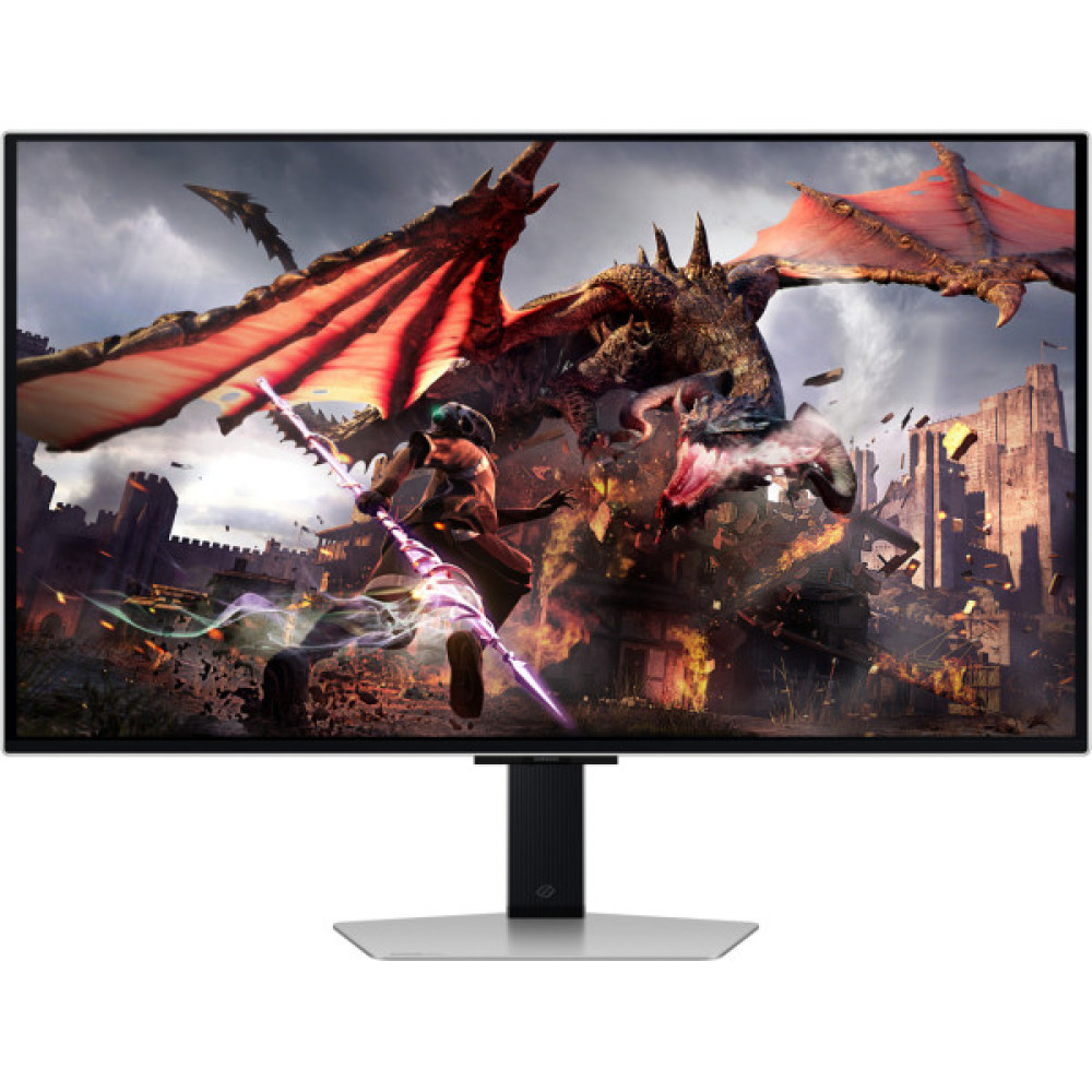 Монітор Samsung 32" Odyssey G80SD HDMI, DP, USB, Bluetooth, OLED, 3840x2160, 240Hz, 0.3ms, G-Sync Compatible
