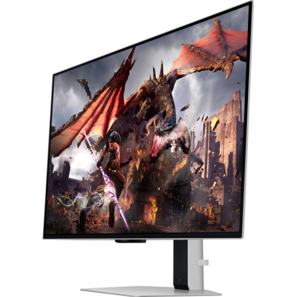 Монітор Samsung 32" Odyssey G80SD HDMI, DP, USB, Bluetooth, OLED, 3840x2160, 240Hz, 0.3ms, G-Sync Compatible