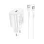 Зарядний пристрій HOCO N22 Jetta USB-C PD25W + cable USB-C to USB-C White (6931474760081) Зарядний пристрій HOCO N22 Jetta USB-C PD25W + cable USB-C to USB-C White (6931474760081)