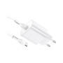 Зарядний пристрій HOCO N22 Jetta USB-C PD25W + cable USB-C to USB-C White (6931474760081) Зарядний пристрій HOCO N22 Jetta USB-C PD25W + cable USB-C to USB-C White (6931474760081)