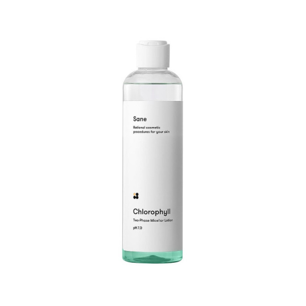 Міцелярна вода Sane Chlorophyll Two-Phase Micellar Lotion Двофазна 50 мл (4820266830335)