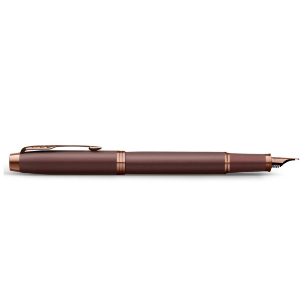 Ручка пір'яна Parker IM 17 Professionals Monochrome Burgundy  FP F (28 311)
