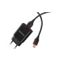 Зарядний пристрій BOROFONE BA20A Sharp USB + cable USB to Micro 5P 10.5W Black (6931474702135) Зарядний пристрій BOROFONE BA20A Sharp USB + cable USB to Micro 5P 10.5W Black (6931474702135)