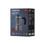 Гейзерна кавоварка Ardesto Gemini Molise 9 чашок (AR0809AGS) Гейзерна кавоварка Ardesto Gemini Molise 9 чашок (AR0809AGS)