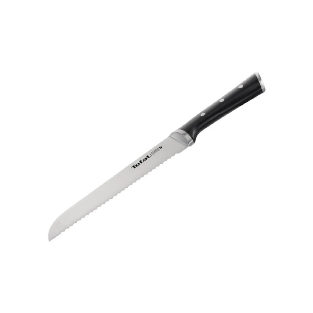 Кухонний ніж Tefal Ice Force 20см, чорний (K2320414) Кухонний ніж Tefal Ice Force 20см, чорний (K2320414)