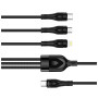 Дата кабель USB 2.0 AM to Lightning + Micro 5P + Type-C 1.2m 3.0A (PD60W data) Black ColorWay (CW-CBPDU3060-BK) Дата кабель USB 2.0 AM to Lightning + Micro 5P + Type-C 1.2m 3.0A (PD60W data) Black ColorWay (CW-CBPDU3060-BK)