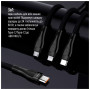 Дата кабель USB 2.0 AM to Lightning + Micro 5P + Type-C 1.2m 3.0A (PD60W data) Black ColorWay (CW-CBPDU3060-BK) Дата кабель USB 2.0 AM to Lightning + Micro 5P + Type-C 1.2m 3.0A (PD60W data) Black ColorWay (CW-CBPDU3060-BK)