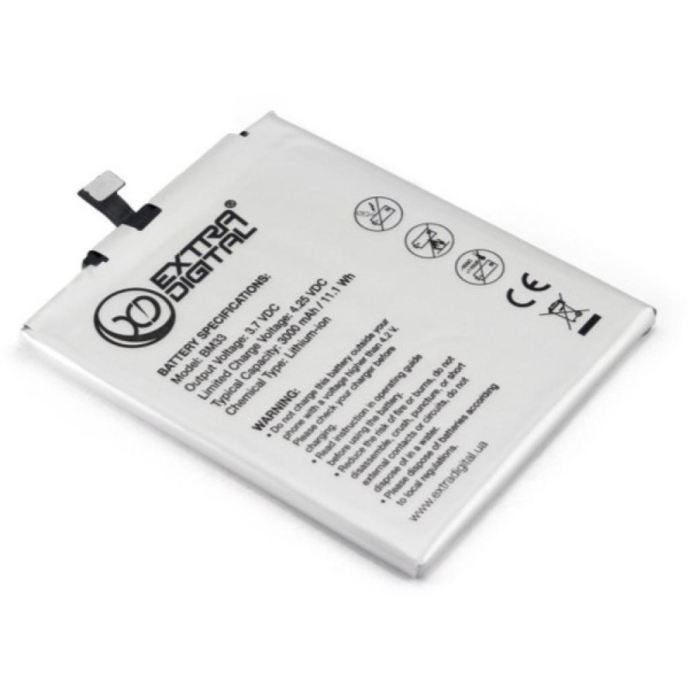 Акумуляторна батарея Extradigital Xiaomi M4i (BM33) 3000 mAh (BMX6445)