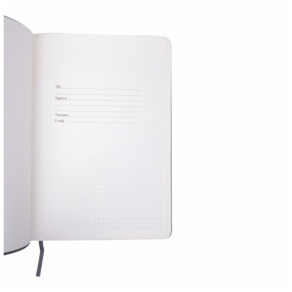 Блокнот Berganote Tessil А5, сірий (50040538-07)