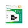 Карта пам'яті Apacer 128GB microSD class 10 UHS-I V10 A1 (AP128GMCSX10UB-R)