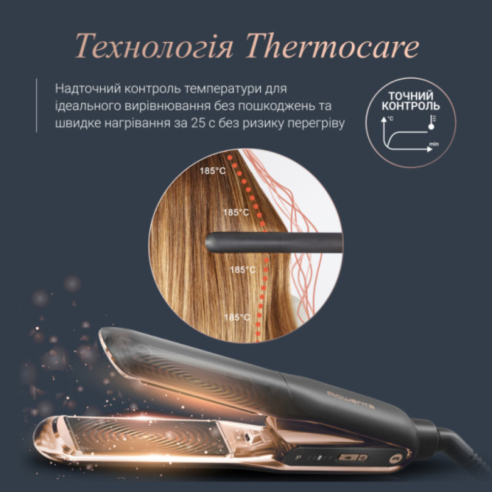 Вирівнювач для волосся Rowenta Thermocare Ultimate Experience (SF8120F0)