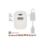 Зарядний пристрій EMOS V02B15 1xUSB-A + 1xUSB-C 15W GaN (V02B15) Зарядний пристрій EMOS V02B15 1xUSB-A + 1xUSB-C 15W GaN (V02B15)