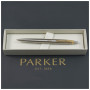 Ручка кулькова Parker JOTTER 17 UKRAINE SS GT BP Тризуб прозорий (16032_T010b) Ручка кулькова Parker JOTTER 17 UKRAINE SS GT BP Тризуб прозорий (16032_T010b)