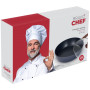 Сковорода Bravo Chef Глибока з кришкою 28 см (BC-1101-28/L) Сковорода Bravo Chef Глибока з кришкою 28 см (BC-1101-28/L)
