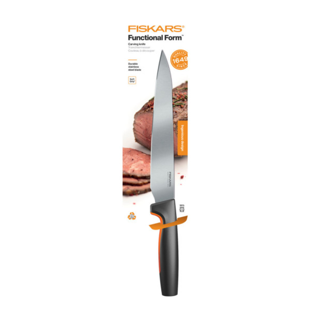 Кухонний ніж Fiskars Functional Form для м'яса 21 см (1057539)