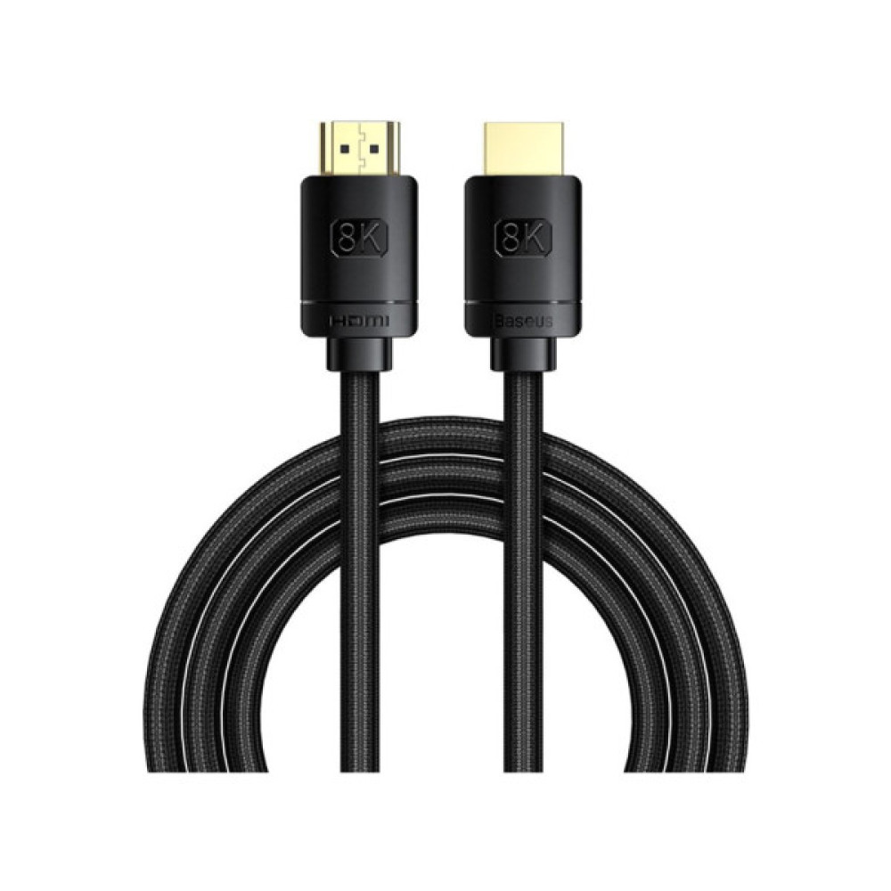 Кабель мультимедійний HDMI M to HDMI M 3.0m V2.1 Baseus (CAKGQ-L01)