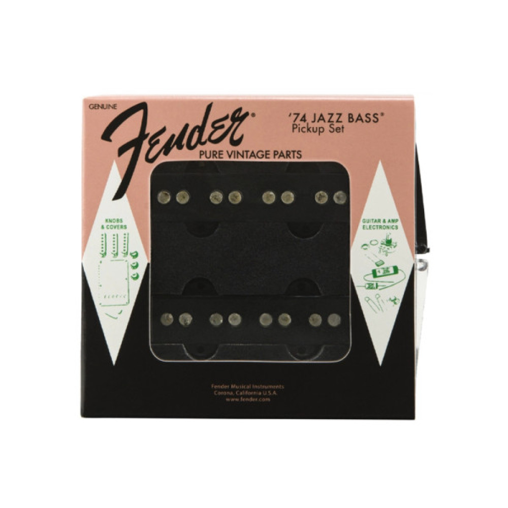 Звукознімач для гітари Fender Pure Vintage '74 Jazz Bass Pickup Set (236963)