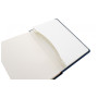 Книга записна Optima Vivella А6 128 аркушів лінія синій (O20390-02) Книга записна Optima Vivella А6 128 аркушів лінія синій (O20390-02)