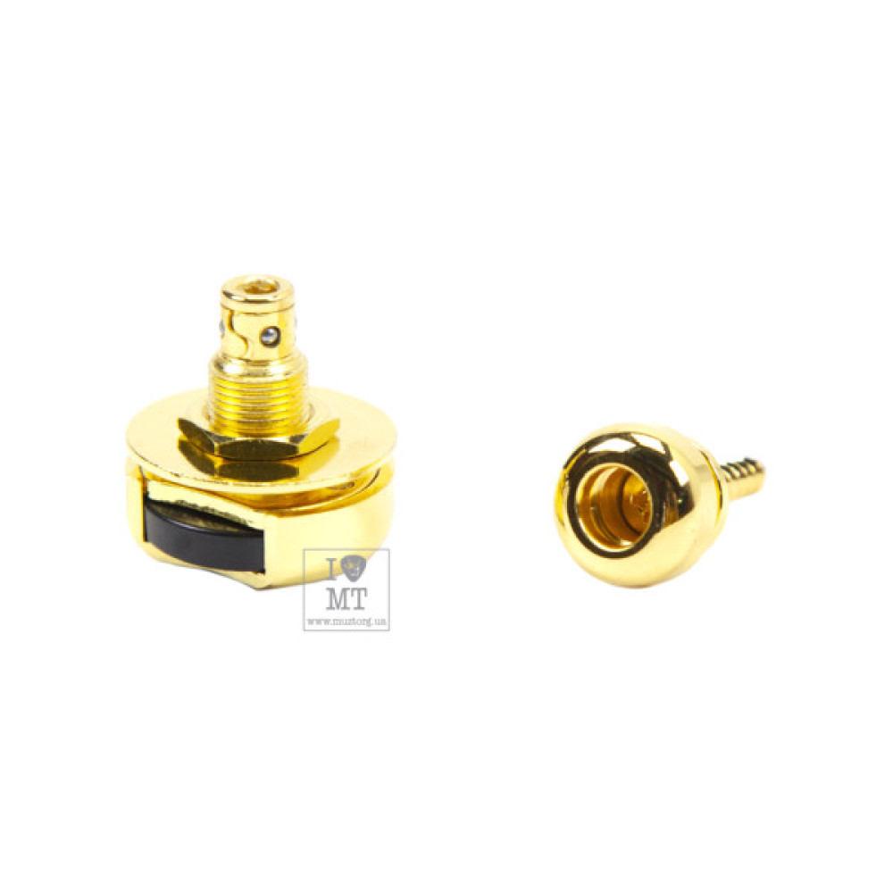Стреплок для ременя Fender Infinity Strap Locks Gold (230257)