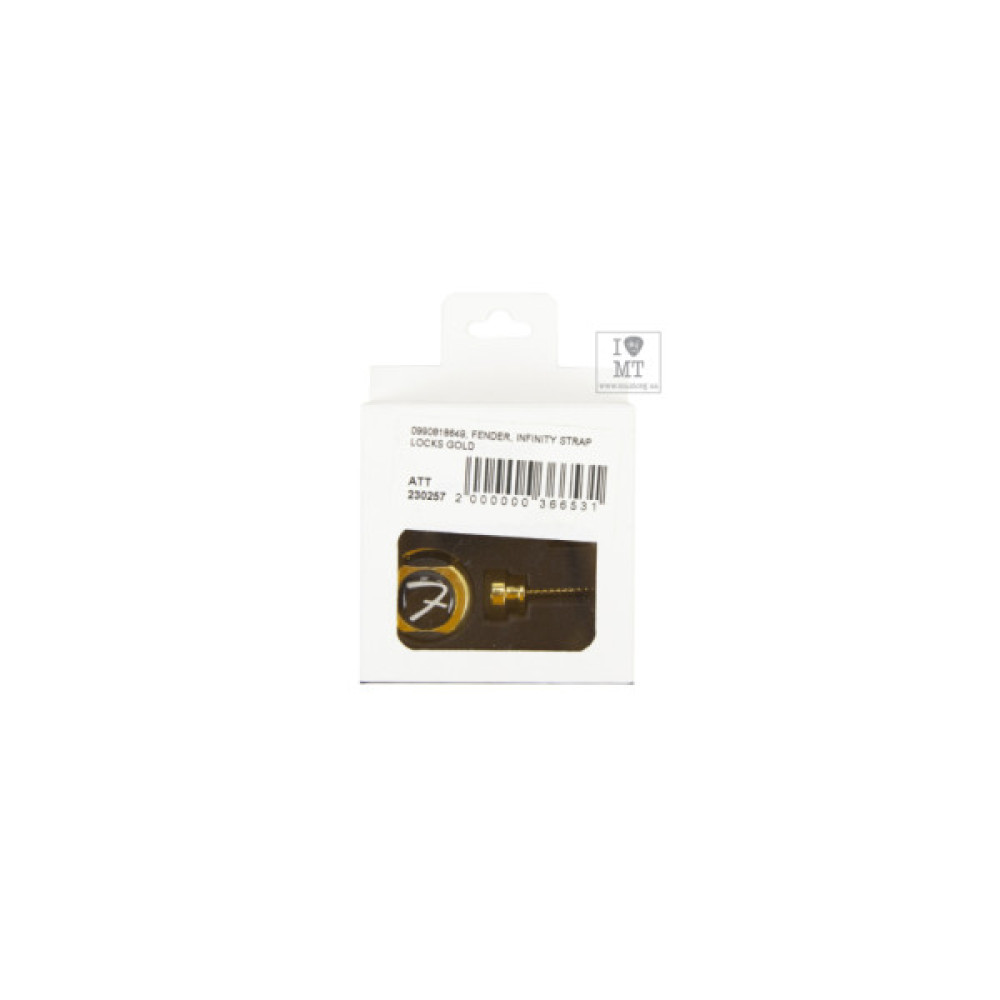 Стреплок для ременя Fender Infinity Strap Locks Gold (230257)