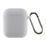 Чохол для навушників Armorstandart Ultrathin Silicone Case With Hook для Apple AirPods 2 Light Grey (ARM59685) Чохол для навушників Armorstandart Ultrathin Silicone Case With Hook для Apple AirPods 2 Light Grey (ARM59685)
