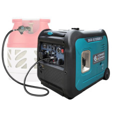 Генератор газобензиновий інверторний Konner&Sohnen KS 5500iEG S, LPG 230В, 5.5кВт, електростартер, 52.5кг