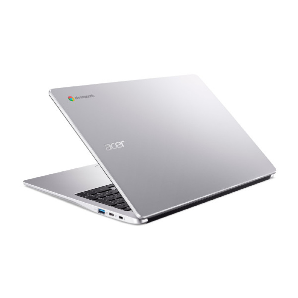 Ноутбук Acer Chromebook CB315-4HT 15" FHD IPS Touch, Intel C N4500, 8GB, F128GB, UMA, ChromeOS, сріблястий