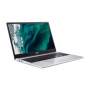 Ноутбук Acer Chromebook CB315-4HT 15" FHD IPS Touch, Intel C N4500, 8GB, F128GB, UMA, ChromeOS, сріблястий