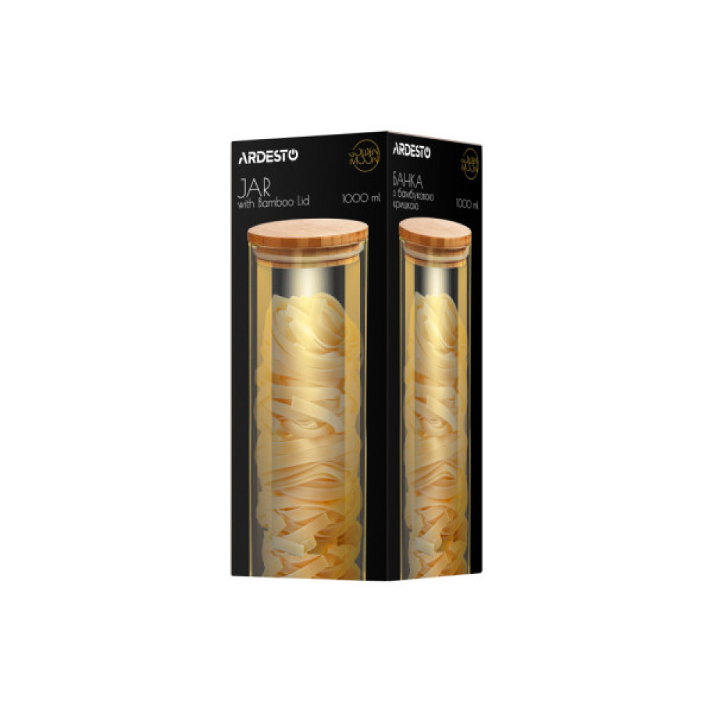 Ємність для сипучих продуктів ARDESTO Golden Moon 1000 мл (AR1310BLRG)