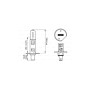 Автолампа Bosch галогенова 55W (1 987 301 076) Автолампа Bosch галогенова 55W (1 987 301 076)