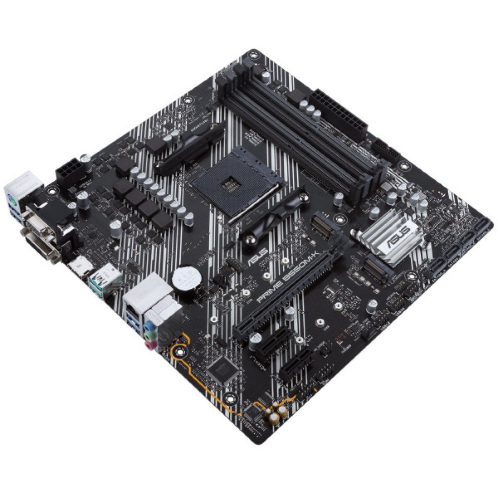Материнcька плата ASUS PRIME B550M-K sAM4 B550 4xDDR4 M.2 HDMI DVI D-Sub mATX