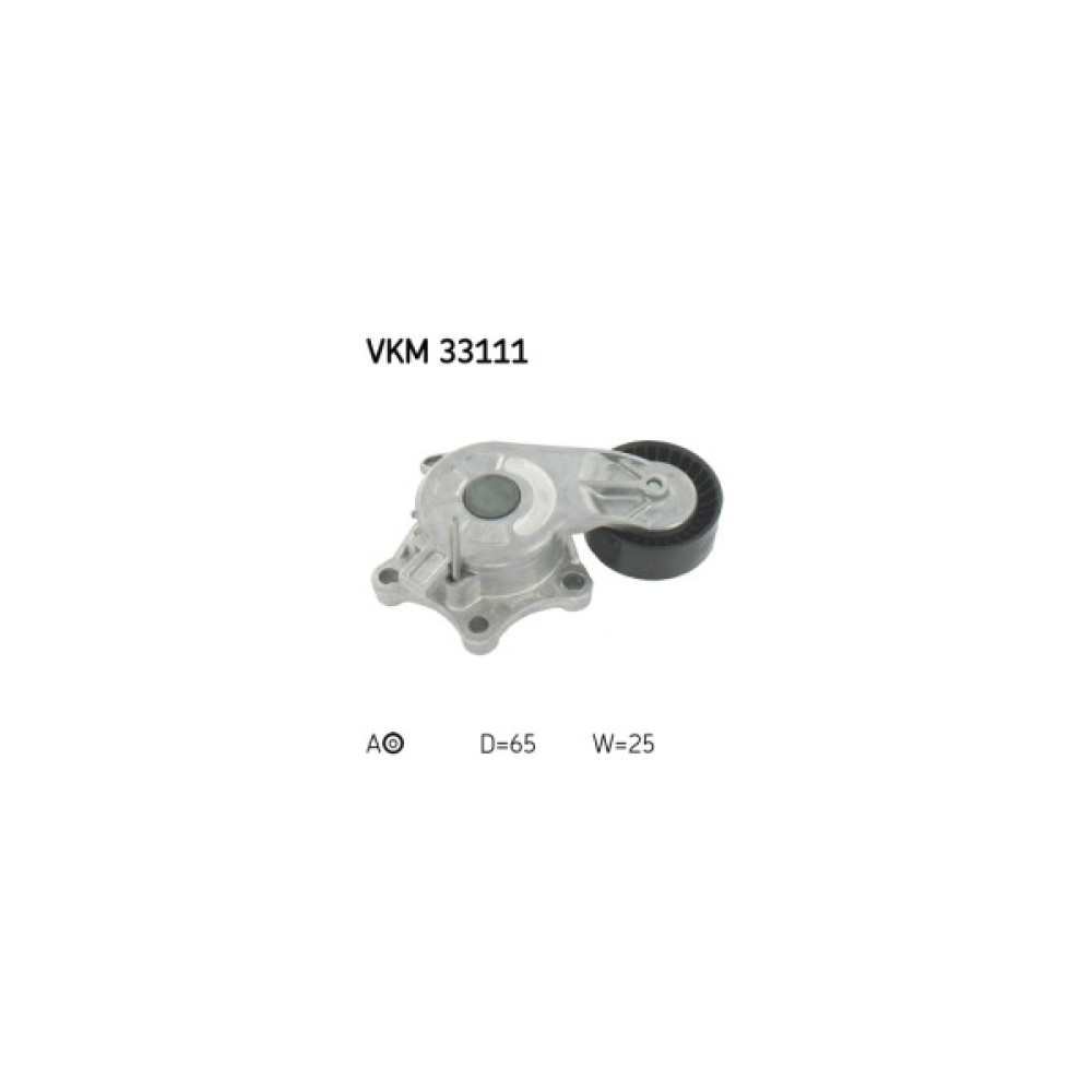 Натягувач ременя з роликом SKF VKM 33111