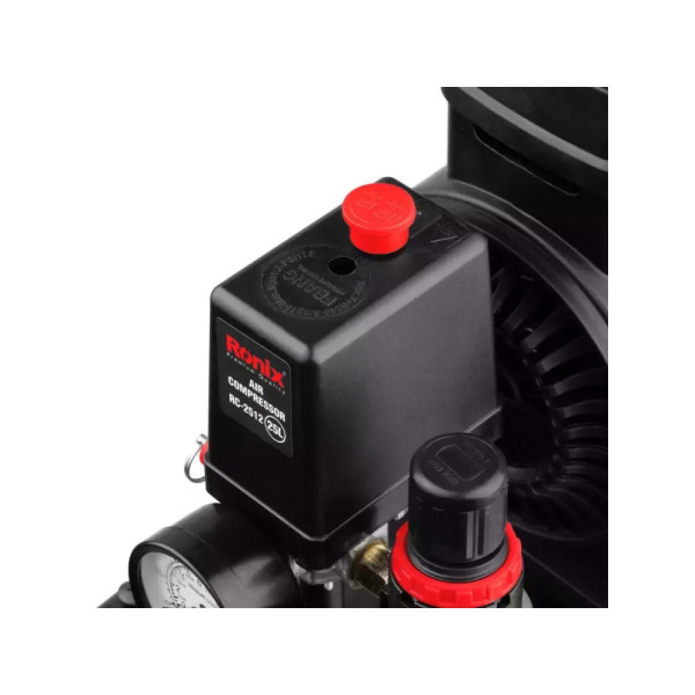Компресор Ronix 25л, 1380Вт (RC-2512)